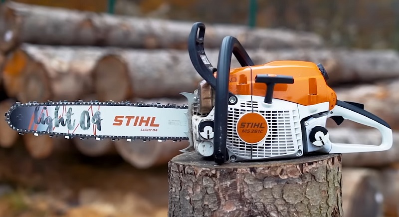 Piła łańcuchowa STIHL MS 261 C-M Test